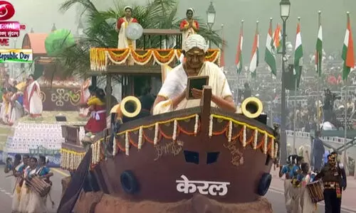 Kerala Republic day flott