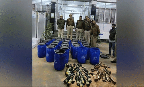 Liquor smuggling inspired by Pushpa; The gang is under arrest