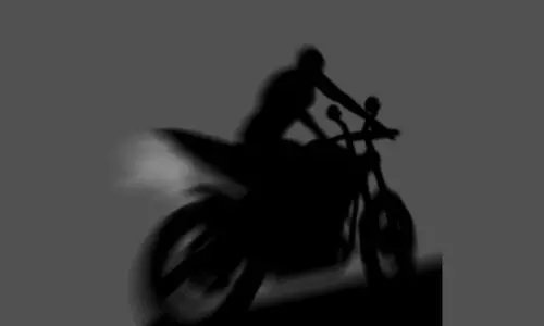 demonstration on bike