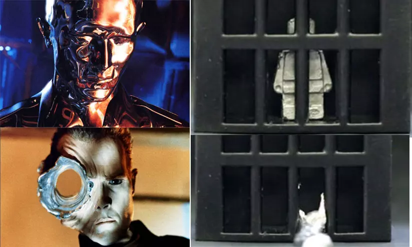 ടെർമിനേറ്ററിലെ വില്ലൻ യാഥാർഥ്യമാകുന്നു..? ദ്രാവക രൂപം പ്രാപിക്കാൻ കഴിയുന്ന റോബോട്ടുമായി ശാസ്ത്രജ്ഞർ -VIDEO