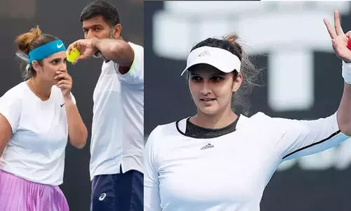 ആസ്ട്രേലിയൻ ഓപൺ ഫൈനലിൽ തോൽവി; ഗ്രാന്റ്സ്ലാം പോരാട്ടം അവസാനിപ്പിച്ച് സാനിയ