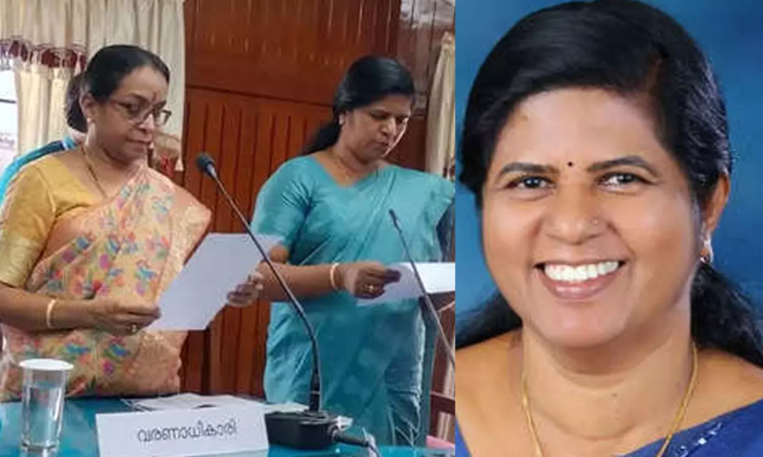 15 വർഷത്തിന് ശേഷം കോട്ടയം ജില്ലാപഞ്ചായത്ത് സി.പി.എമ്മിന്റെ കൈയിൽ: കെ.വി. ബിന്ദു പ്രസിഡന്റ്; പി.സി​. ജോർജിന്റെ മകൻ വോട്ടെടുപ്പിന് എത്തിയില്ല