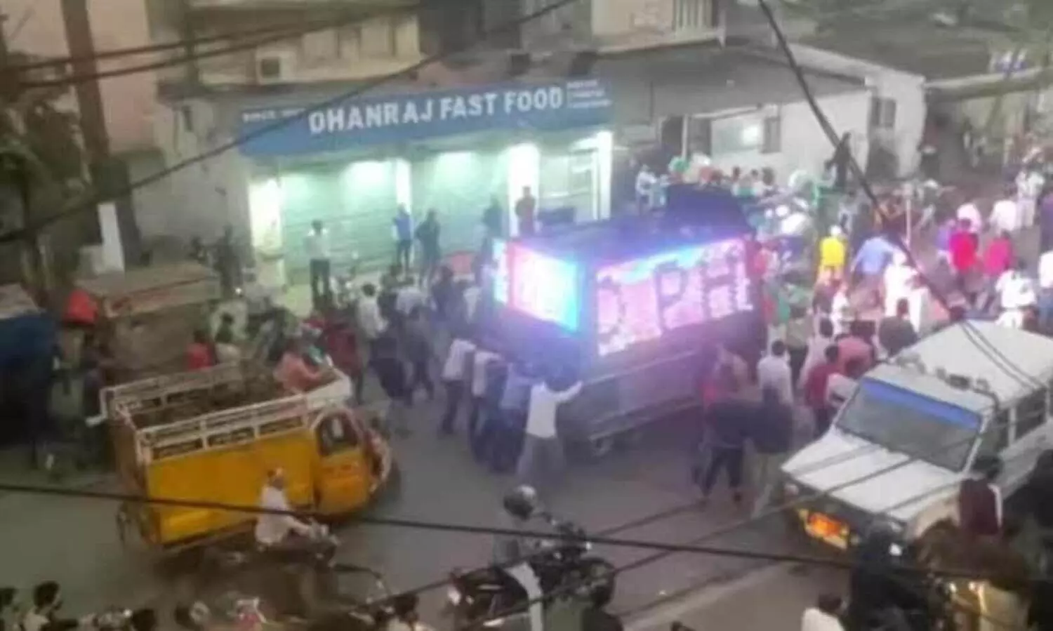 Man dies in celebratory firing during idol immersion procession