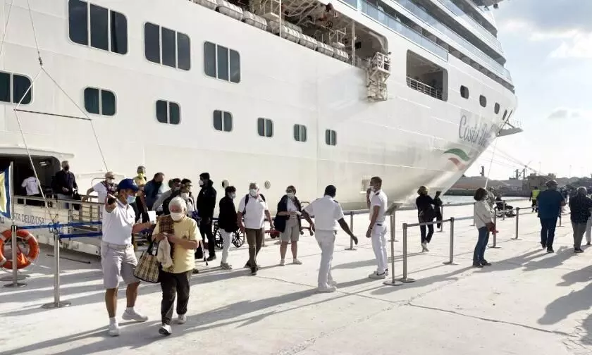 Italian cruise ship Italian cruise ship