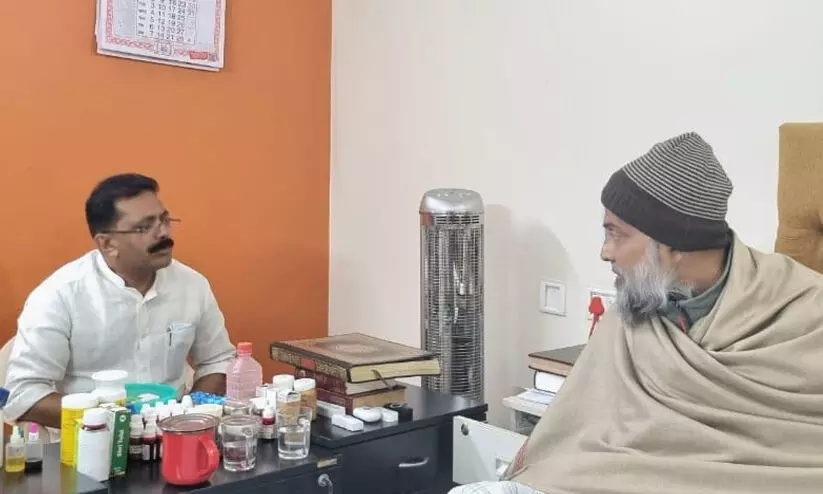 മഅ്ദനിയെ കണ്ട് കണ്ണ് നിറഞ്ഞെന്ന് കെ.ടി ജലീൽ; ഈ അനീതിയെ കുറിച്ച് ആരോട് പറയാന്‍