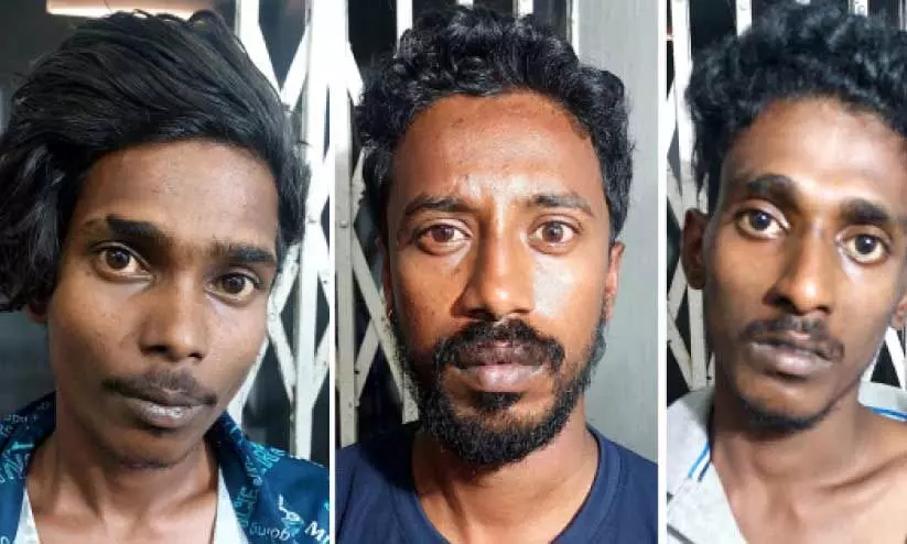 ബൈക്ക് മോഷണം നടത്തിയ സംഘം പിടിയിൽ