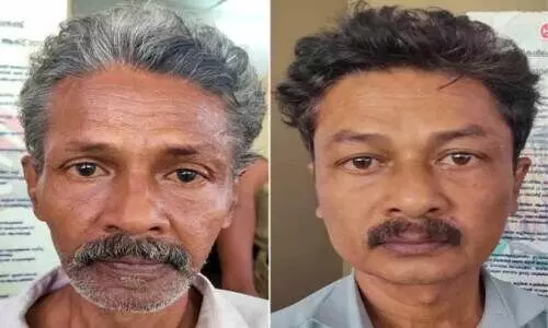 ക​ട കു​ത്തി​ത്തു​റ​ന്ന് മോ​ഷ​ണം: പ്ര​തികൾ പി​ടി​യി​ൽ