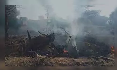 The plane crashed in Rajasthan