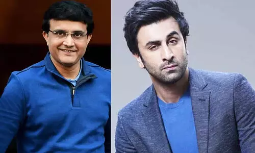 Sourav Ganguly  reacts about  Ranbir Kapoor play in his biopic