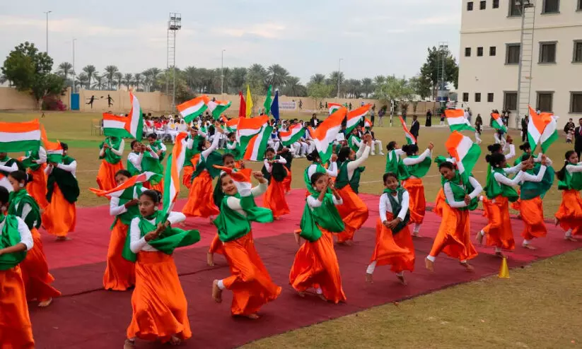 ഇന്ത്യന്‍ സ്‌കൂള്‍ മുലദ്ദയിൽ റിപ്പബ്ലിക്‌ ദിനം ആഘോഷിച്ചു