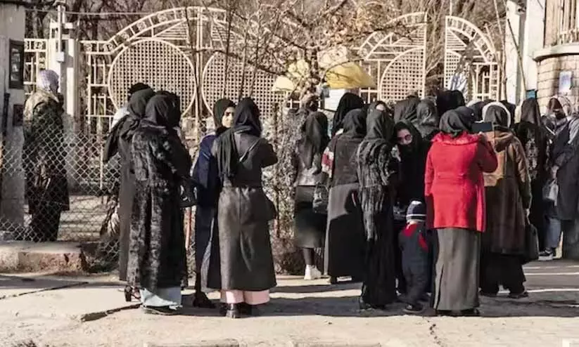 Taliban ban female students from attending university entrance exam