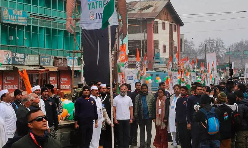 ഭാരത് ജോഡോ യാത്ര പൂർത്തിയായി; സമാപന സമ്മേളനം നാളെ, വിദ്വേഷം തോൽക്കും, ഇന്ത്യയിൽ പ്രതീക്ഷകളുടെ പുതിയ ഉദയമുണ്ടാകുമെന്ന് രാഹുൽ ഗാന്ധി