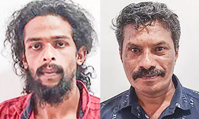 ganja case accused arrested