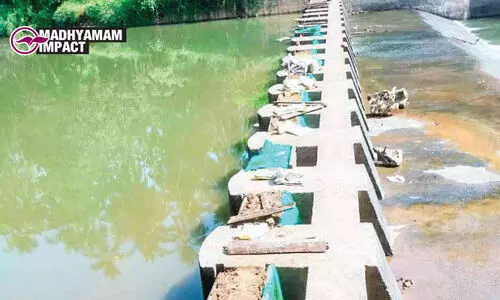 check dam at Kadalundi check dam at Kadalundi