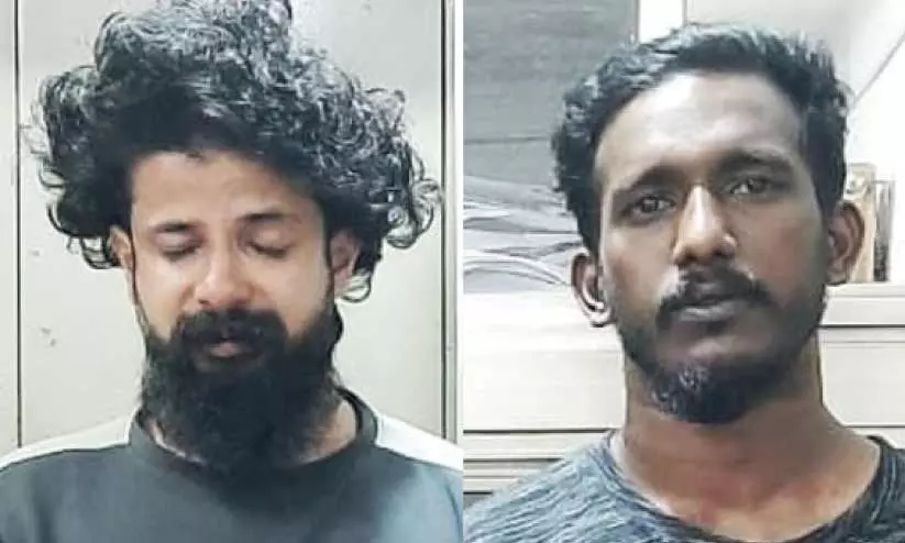 കൊട്ടാരക്കരയിൽ എം.ഡി.എം.എ പിടിച്ച കേസ്: രണ്ടുപേർ കൂടി അറസ്റ്റിൽ കൊട്ടാരക്കരയിൽ എം.ഡി.എം.എ പിടിച്ച കേസ്: രണ്ടുപേർ കൂടി അറസ്റ്റിൽ
