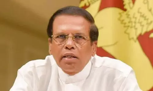 ഈസ്റ്റർ ബോംബാക്രമണത്തിൽ കത്തോലിക്കരോട് മാപ്പുപറഞ്ഞ് സിരിസേന