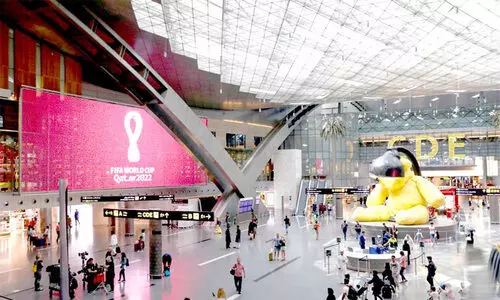 വിമാനയാത്രക്കാരിൽ 100 ശതമാനം കുതിപ്പ് വിമാനയാത്രക്കാരിൽ 100 ശതമാനം കുതിപ്പ്