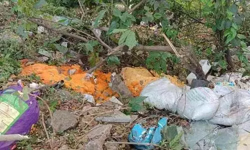 മാ​വൂ​രിൽ മാലിന്യം തള്ളൽ നിർബാധം