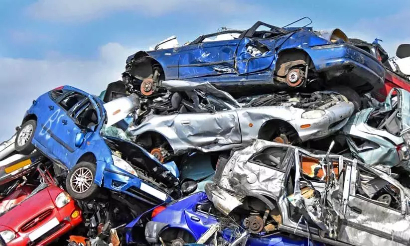 scrapping vehicles