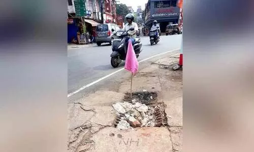 കൊട്ടാരക്കരയിലെ ഓടകൾ കുഴിയായി; കാൽനടയാത്രികർ ബുദ്ധിമുട്ടിൽ