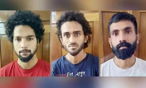 വാഹനപരിശോധനക്കിടെ എം.ഡി.എം.എയുമായി മൂന്ന് യുവാക്കൾ പിടിയിൽ