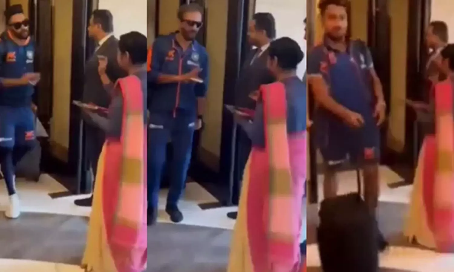 ‘അന്താരാഷ്ട്ര ക്രിക്കറ്ററായിട്ടും മതത്തിൽ ഉറച്ചുനിൽക്കുന്നു’; മുഹമ്മദ് സിറാജും ഉംറാൻ മാലിക്കും തിലകക്കുറി ചാർത്തിയില്ല; വിദ്വേഷ പ്രചാരണവുമായി ഹിന്ദുത്വവാദികൾ