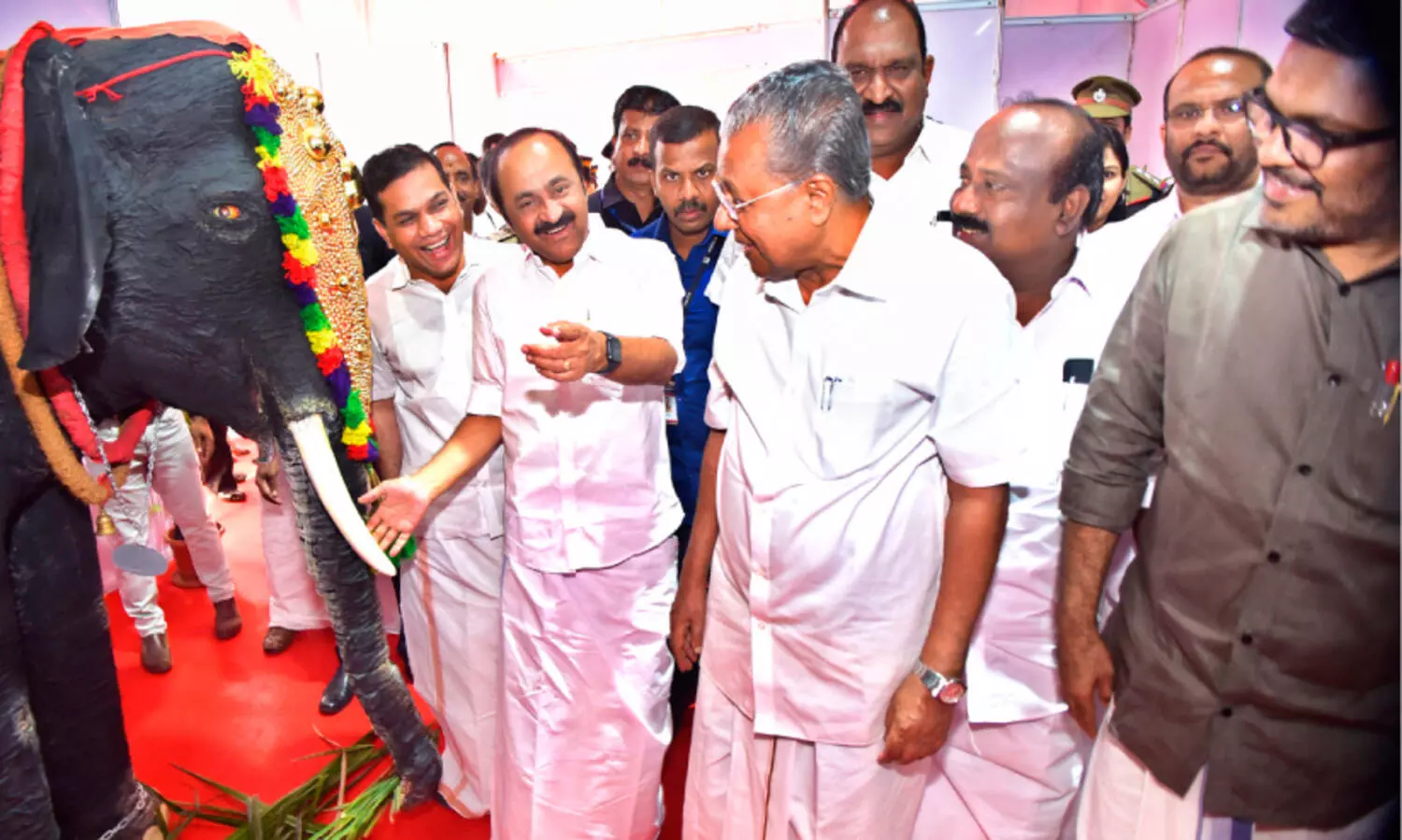 Global Expo begins at Ernakulam Marine Drive