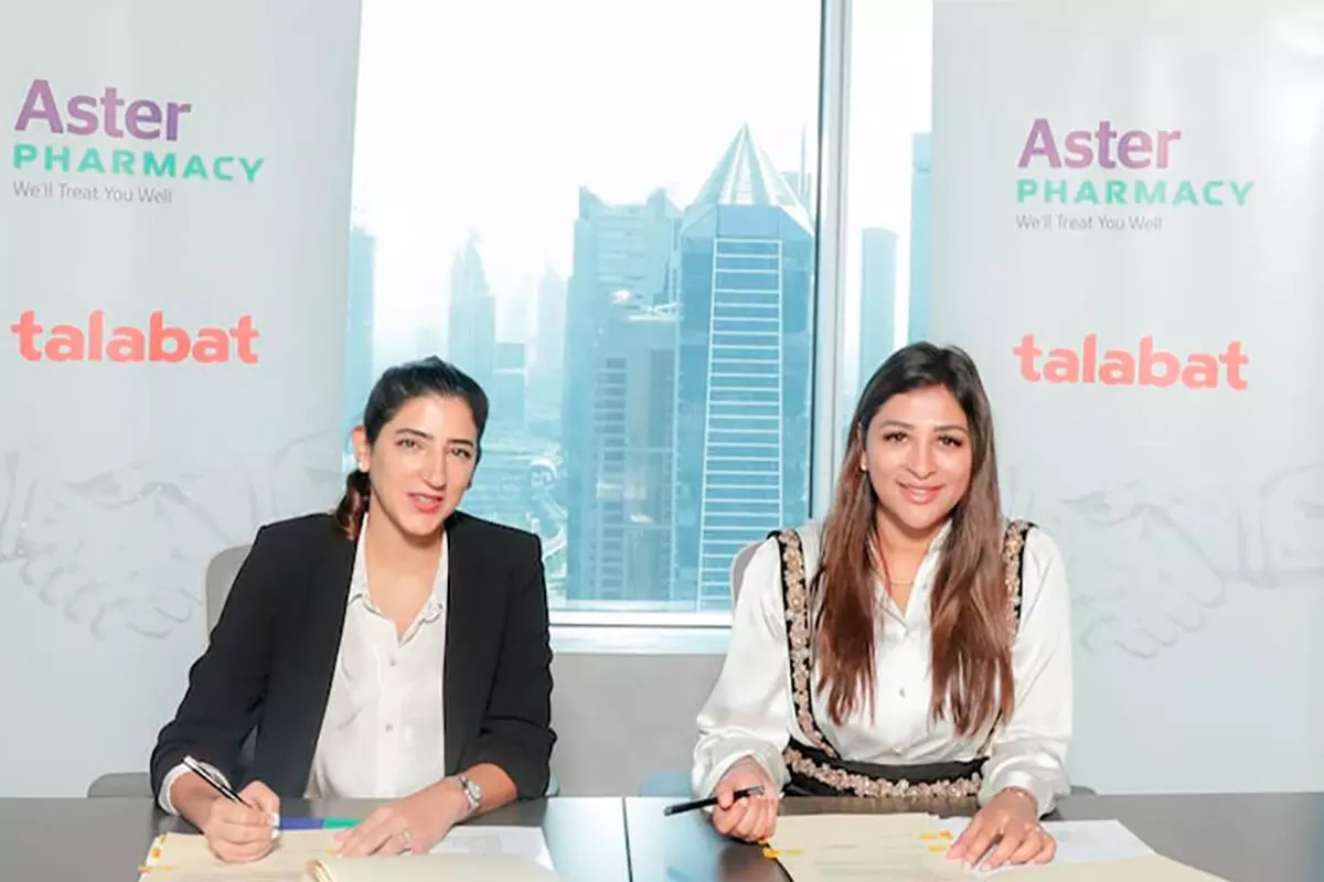 ആസ്റ്റർ ഫാർമസിയിലെ മരുന്നുകൾ ഇനി തലബാത്ത്​ വഴിയും