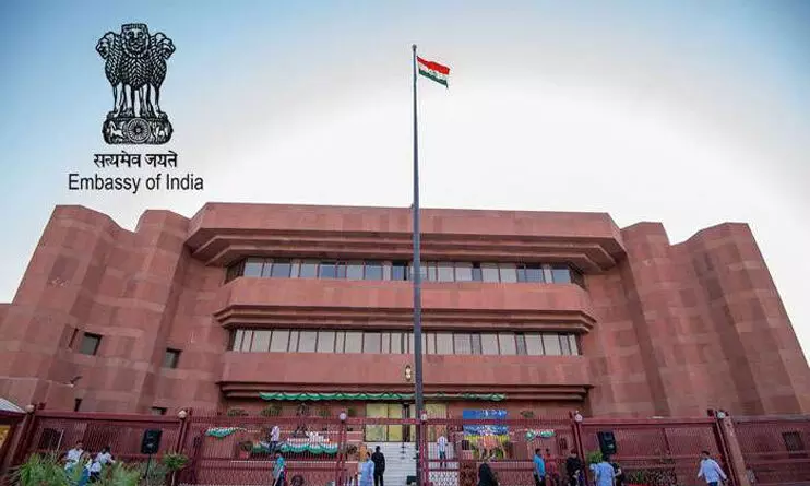 ഇ​ന്ത്യ​ൻ എം​ബ​സി ഔ​ട്ട്‌​സോ​ഴ്‌​സി​ങ് സെ​ന്‍റ​ര്‍ പ്ര​വ​ർ​ത്ത​നം ഇ​ന്ന് ഉ​ച്ച മു​ത​ല്‍