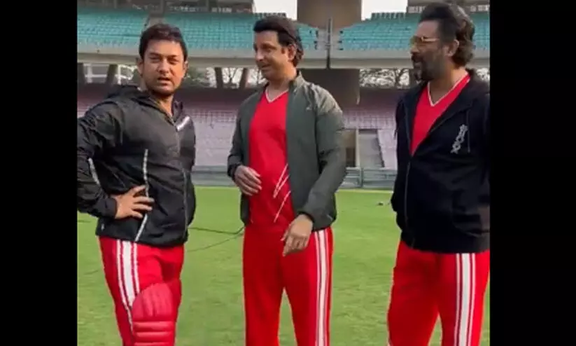 ‘രാജു’വിന് വേണ്ടി ത്രീ ഇഡിയറ്റ്സ് വീണ്ടും ഒരുമിച്ചു; വിഡിയോ പങ്കുവെച്ച് ഷർമൻ ജോഷി