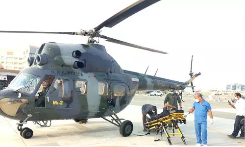 88 രക്ഷാദൗത്യം നടത്തി റാക് പൊലീസ് വ്യോമയാന വിഭാഗം