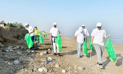 ഖുറം ബീച്ച് ശുചീകരിച്ചു ഖുറം ബീച്ച് ശുചീകരിച്ചു