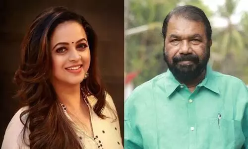 ‘സ്വന്തം തട്ടകത്തിലേക്ക് മടങ്ങിയെത്തിയ ഭാവനയ്ക്ക് തൊഴില്‍ മന്ത്രിയുടെ ആശംസകള്‍’