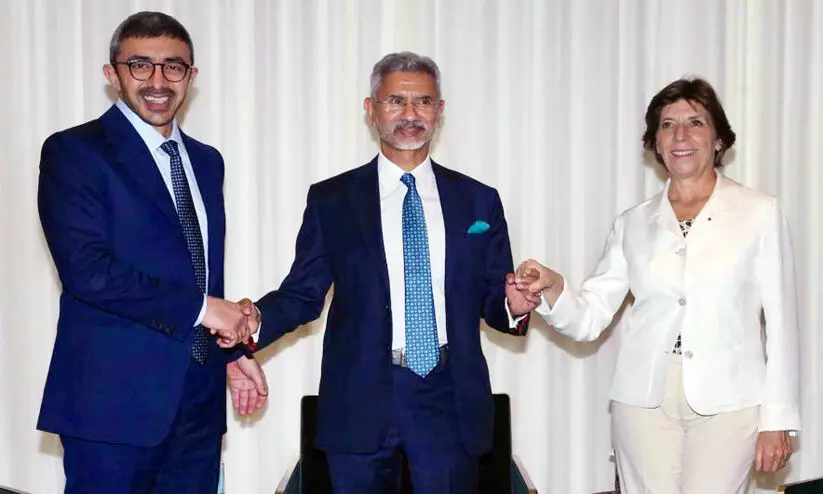 പരിസ്ഥിതി സംരക്ഷണം; ഇന്ത്യ-യു.എ.ഇ-ഫ്രാൻസ്​ സഹകരണം പ്രഖ്യാപിച്ചു