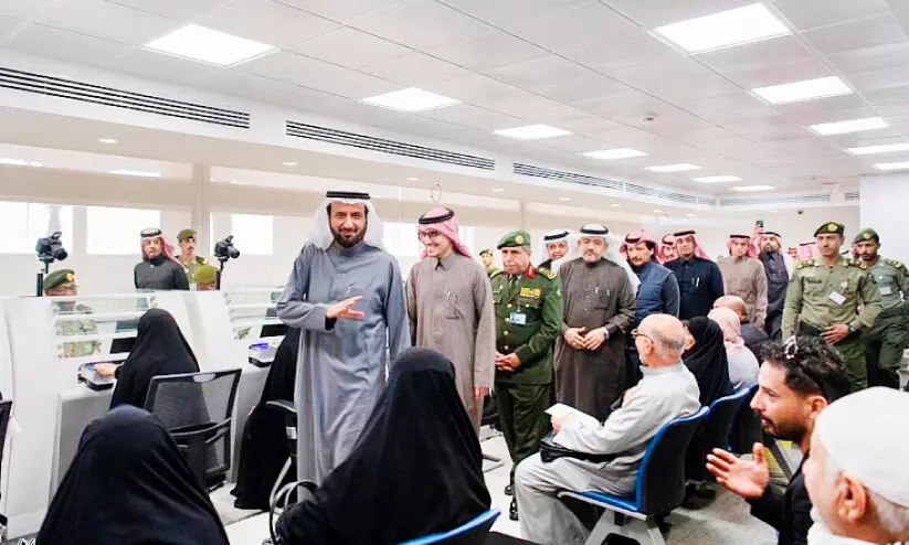 Hajj Minister visits Saudi Northern Border Gate Hajj Minister visits Saudi Northern Border Gate