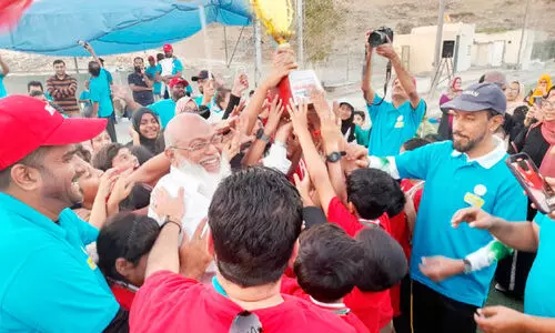 ഇ​ന്റ​ർ മ​ദ്​​റ​സ സ്പോ​ർ​ട്സ് മീ​റ്റ്: റെ​ഡ് ഹൗ​സ് ജേ​താ​ക്ക​ൾ