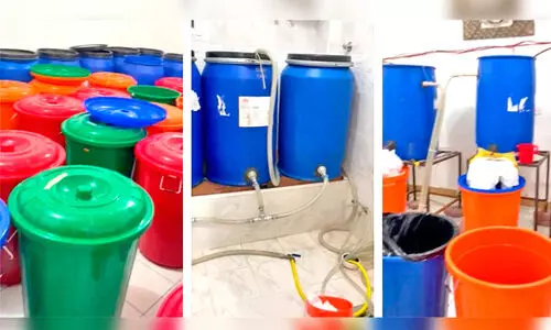 മ​ദ്യ​നി​ർ​മാ​ണ കേ​ന്ദ്രം; മൂ​ന്നു​പേ​ർ അ​റ​സ്റ്റി​ൽ