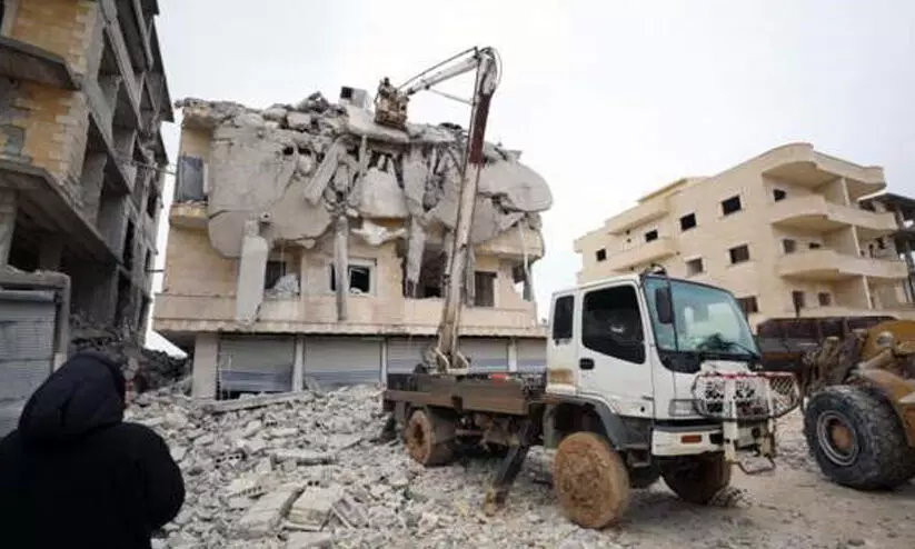 ദുരന്തക്കയമായി തുർക്കിയും സിറിയയും; മരണം 3500 കടന്നു ദുരന്തക്കയമായി തുർക്കിയും സിറിയയും; മരണം 3500 കടന്നു