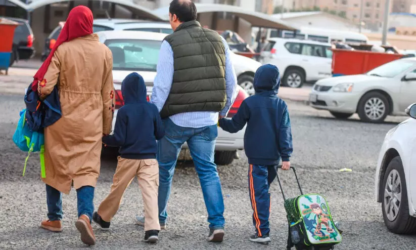 Schools opened; Traffic jams on the roads Schools opened; Traffic jams on the roads