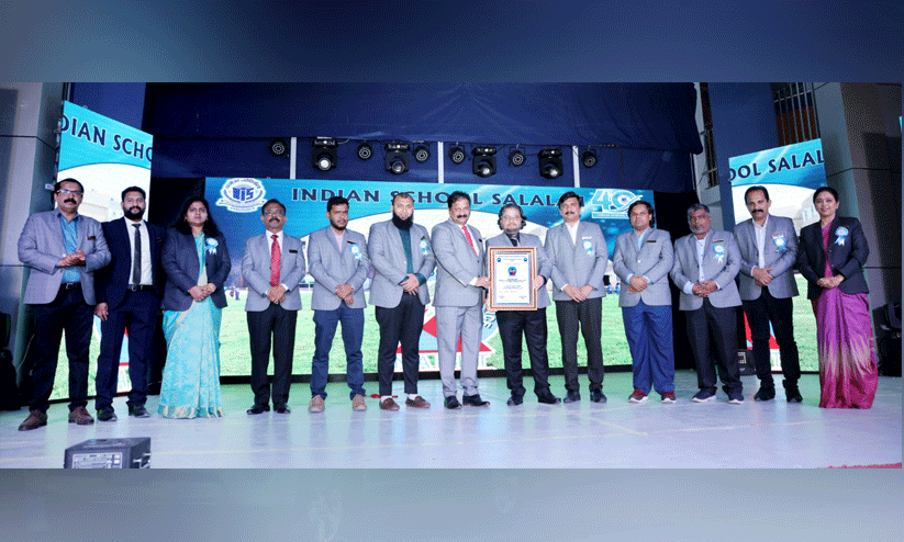 ഇന്ത്യൻ സ്കൂൾ സലാല 40ാം വാർഷികം ആഘോഷിച്ചു ഇന്ത്യൻ സ്കൂൾ സലാല 40ാം വാർഷികം ആഘോഷിച്ചു