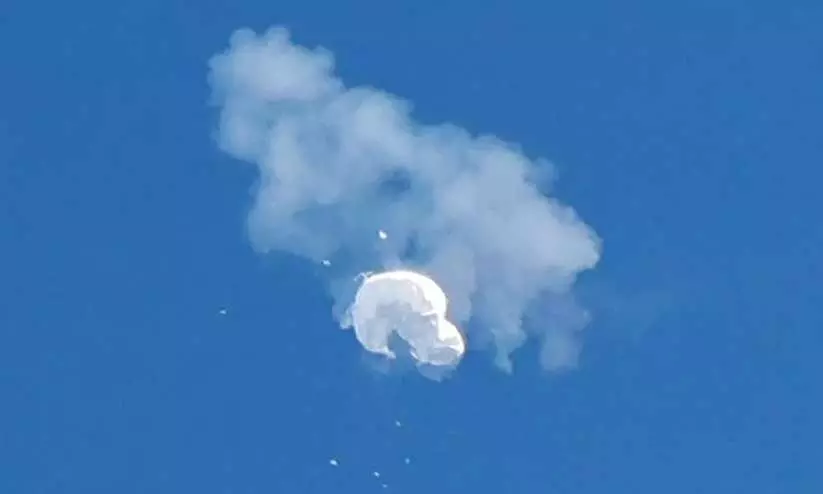 വെടിവച്ചിട്ട ചാരബലൂണിന്റെ അവശിഷ്ടങ്ങൾ ചൈനക്ക് കൈമാറില്ലെന്ന് അമേരിക്ക വെടിവച്ചിട്ട ചാരബലൂണിന്റെ അവശിഷ്ടങ്ങൾ ചൈനക്ക് കൈമാറില്ലെന്ന് അമേരിക്ക