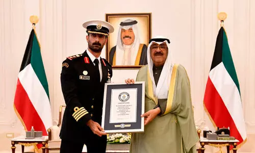 യൂ​സു​ഫ് അ​ൽ ശാ​ത്തി​ക്ക് കി​രീ​ടാ​വ​കാ​ശി​യു​ടെ അ​ഭിനന്ദനം