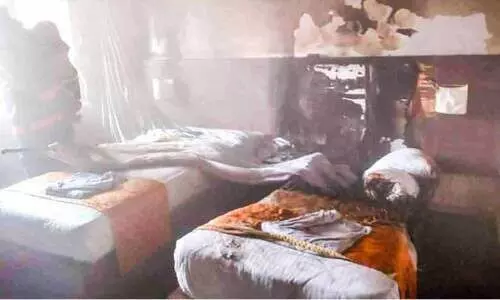 ബാർ ഹോട്ടലിലെ മുറിയിൽ തീപിടിത്തം