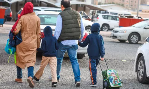 Schools opened; Traffic jams on the roads