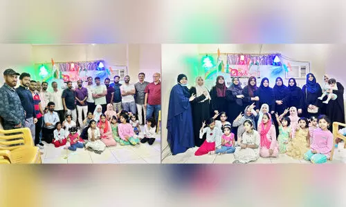 മ​ല​ർ​വാ​ടി മ​ദീ​ന ഏ​രി​യ സം​ഘ​ടി​പ്പി​ച്ച റി​പ്പ​ബ്ലി​ക് ദി​ന പ​രി​പാ​ടി​ക​ൾ