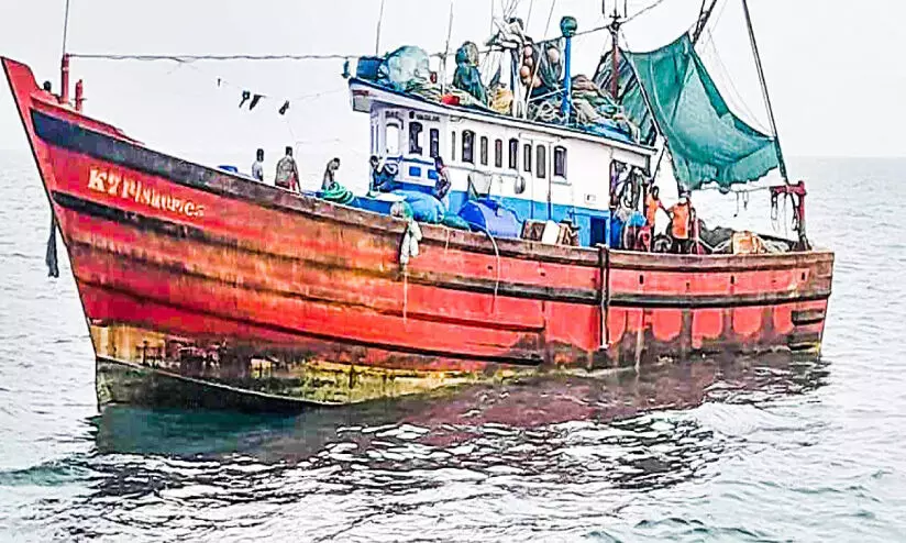 Karnataka boat caught
