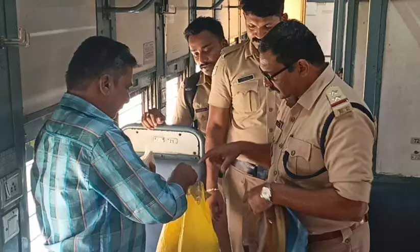 ലഹരിക്കടത്ത്: ത​മി​ഴ്നാ​ട്ടി​ൽ​നി​ന്ന് വ​രു​ന്ന ട്രെ​യി​നു​ക​ളി​ൽ പ്ര​ത്യേ​ക പ​രി​ശോ​ധ​ന