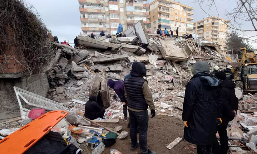 ഭൂകമ്പം; സൽമാൻ രാജാവും കിരീടാവകാശിയും അനുശോചിച്ചു ഭൂകമ്പം; സൽമാൻ രാജാവും കിരീടാവകാശിയും അനുശോചിച്ചു