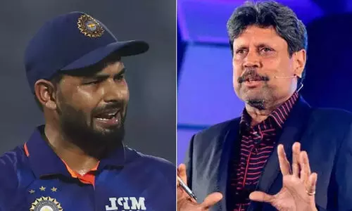 ‘ഋഷഭ് പന്തിന്റെ പരിക്ക് ഭേദമായിട്ടുവേണം നല്ല അടികൊടുക്കാൻ’; പ്രതികരണവുമായി കപിൽ ദേവ്