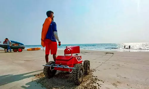 ഗോവ ബീച്ചുകളിൽ ജീവൻ രക്ഷിക്കാൻ ‘റോബോട്ടുകൾ’